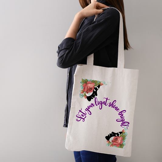Chic Quotes Tote Bag