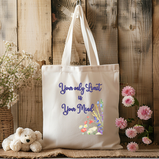 Inspirational Quotes Canvas Tote Bag