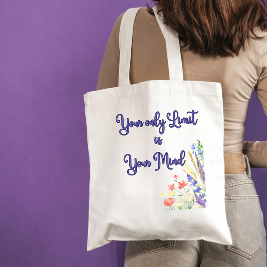 Inspirational Quotes Canvas Tote Bag