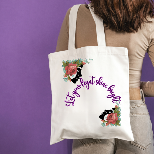 Chic Quotes Tote Bag