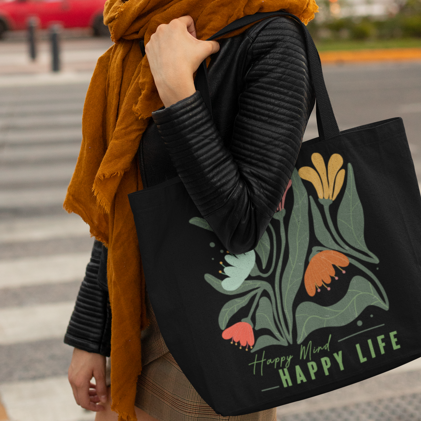 Floral Tote Bag